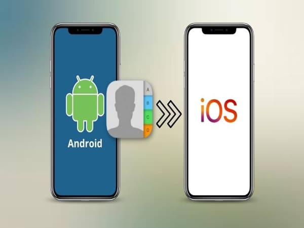 App chuyển danh bạ từ Android sang Iphone đơn giản